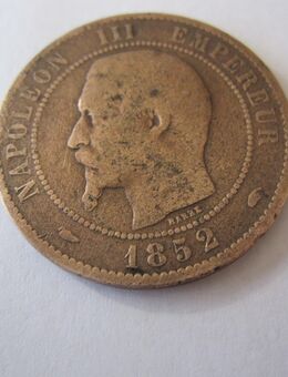Münze Frankreich, NAPOLEON III, 1852, 10 Centimes - Horgen