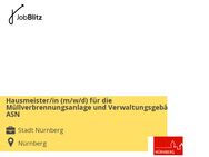 Hausmeister/in (m/w/d) für die Müllverbrennungsanlage und Verwaltungsgebäude ASN - Nürnberg