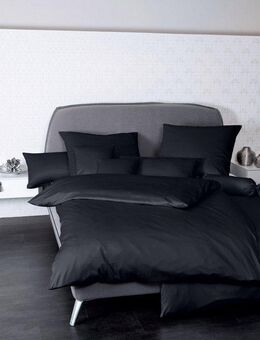 Janine Bettwäsche Colors 31001, Mako-Satin, 2 teilig, feinfädige uni Bettwäsche für alle Jahreszeiten, Markenreißverschluss