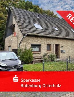 Ritterhude: Modernisierte 3-Zi EG-Wohnung mit Garage in Sackgassenlage - Ritterhude