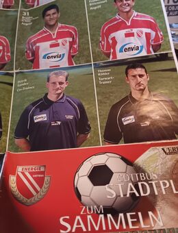 FC Energie Stadtplan Cottbus zum Sammeln - Kolkwitz