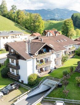 Helle 3-Zimmer-Wohnung im Allgäu mit Einbauküche und Tiefgaragenstellplatz - Sonthofen