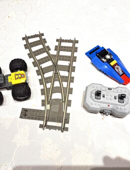 Lego--Restfund--Weiche für Zug-Auto Rückzug Motor-Kl. Figther-Konroller für Batterien - Meckenheim