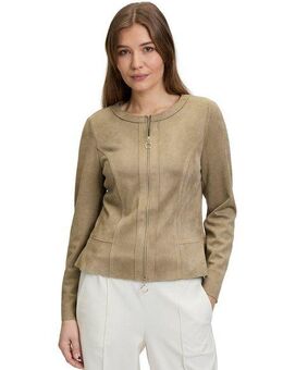 Betty Barclay Jackenblazer Betty Barclay Blazer-Jacke mit Reißverschluss Material