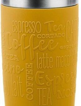 Emsa Thermobecher Travel Mug Classic, mit 360°-Trinköffnung, Edelstahl, Kunststoff, Silikon, 4h heiß, 8h kalt - 360 ml / 6h heiß, 12h kalt - 500 ml, 100% dicht