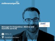 Manager/in Konjunktur, Märkte und Statistik (w/m/d) - Frankfurt (Main)
