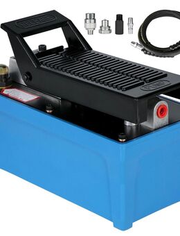 Pumpe Hydraulikpumpe Lufthydraulische Luft Fußpumpe Mit Schlauch 700 Bar 3200ccm SET 1 - Wuppertal