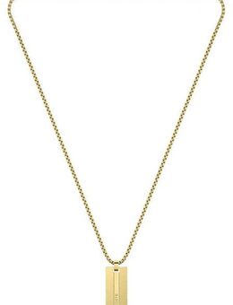 Lacoste Kette mit Anhänger Schmuck Edelstahl Halsschmuck Halskette Venezianer ADVENTURER