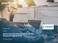 Elektrokonstrukteur (m/w/d) für Verpackungstechnik - Rosenheim