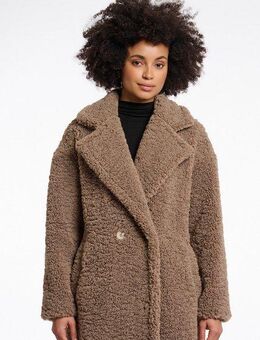 Rino & Pelle Wintermantel ELICIA in flauschiger Fell-Optik