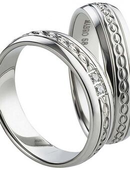 Partnerringe Edelstahl AB1016-AB1017 - Aholming
