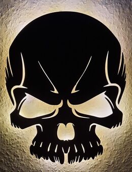 Deko Lampe mit Totenkopf, Hund, Katze, Pferd, Echse - Hannover Herrenhausen-Stöcken