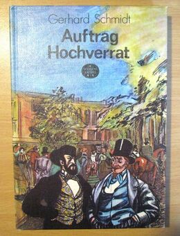 Abenteuerbuch Spannend erzählt "Auftrag Hochverrat" 2. Auflage von 1984 DDR - Naumburg (Saale) Janisroda