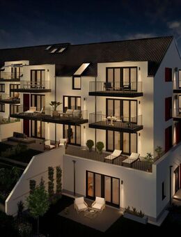 Neubau! Attraktive 3-Zi.-Wohnung im Obergeschoss: Genießen Sie Komfort und Unabhängigkeit mit eigenem Eingang in Ebersberg! - Ebersberg