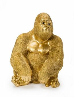 Kare Design Dekofigur Deko Figur Monkey Gorilla Side Medium