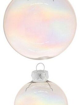 MAGIC by Inge Weihnachtsbaumkugel Straight & Cool (24 St), aus Glas, Ø 6 cm und 8 cm