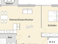 Ansprechende Wohnanlage im Nürnberger Norden: Kernsanierte 2-Zimmer-ETW mit Balkon! - Nürnberg