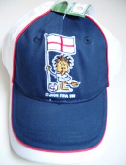 Fußball Cap / Mütz für England, eine official Licensed Product von der WM 2006 neu - Achim