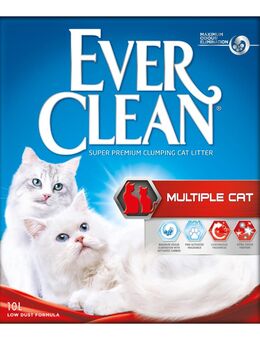 2-fach zooPunkte auf 10 l Ever Clean® Katzenstreu - Multiple Cat
