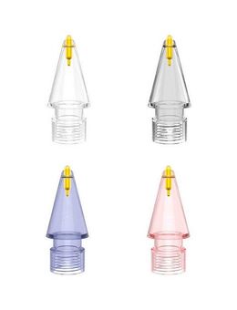 4smarts Eingabestift 4 Stück Ersatzspitzen Lucid für Apple Pencil (1.Gen./2.Gen./USB-C/Pro)