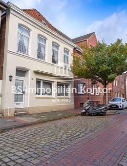 Klein Faldern! Charmantes Stadthaus mit Terrasse, Nebengebäude und Gartenanlage! - Emden