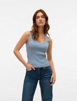 Vero Moda Stricktop VMPOPPY SL SQUARE NECK TOP VMA NOOS