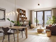 Moderne 2-Zimmer-Neubauwohnung mit offenem Wohnbereich und Süd-Balkon - Berlin