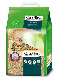 Cat's Best Sensitive Katzenstreu - Sparpaket: 2 x 20 l (14,4 kg)