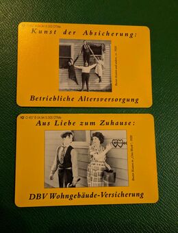 Telefonkarte DBV Versicherung, Werbung - Mechernich