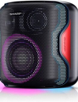 Sharp PS-921(BK) Party-Lautsprecher (A2DP Bluetooth, AVRCP Bluetooth, Bluetooth)