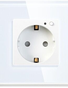 SmartHome TUYA Smart ZigBee-Steckdose weißer RTX-Glasrahmen - Ingolstadt