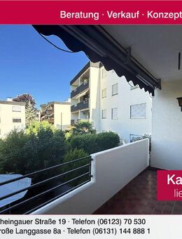 Schicke 4 ZKB-Eigentumswohnung mit sonnigem Balkon - Eltville (Rhein)