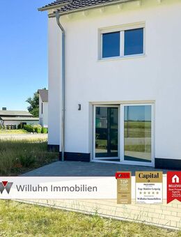 Bezugsfertiger Neubau-Familientraum mit Stellplatz & Wärmepumpe + Traumküche inklusive - Jesewitz