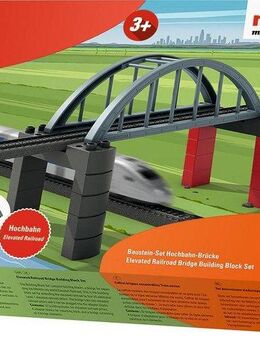 Märklin Modelleisenbahn-Hochbahn Märklin my world - Baustein-Set Hochbahn-Brücke - 72218, Spur H0