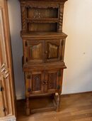 → Schrank, Holzschrank Vintage H141xB51xT32cm. in 88662
