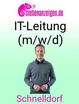 IT-Leitung (m/w/d) - Schnelldorf
