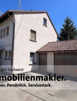 HOBBYHANDWERKER /-INNEN AUFGEPASST... Doppelhaushälfte mit sonnigem Grundstück - Spaichingen