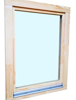 Holzfenster 90x120 cm , Europrofil Kiefer,neu auf Lager - Essen