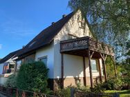 Solides 1-Familienwohnhaus mit Terrasse, Balkon und Garage in schöner Sackgassenlage von Heinsen - Heinsen