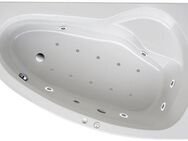 OTTOFOND Whirlpool-Badewanne Loredana, (Komplett-Set), Typ Premium, chrom