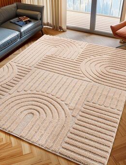 Ayyildiz Teppiche Designteppich ART 1121 Boho Design, rechteckig, Höhe: 20 mm, auch als Läufer und in rund, 3D Optik, Boho, skandinavisch, Wohnzimmer