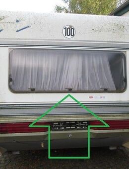 Fendt Wohnwagen Fenster ca 165 x 62,5 gebraucht (Roxite 94 D399) - Schotten Zentrum