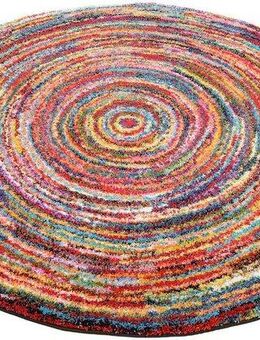 OCI DIE TEPPICHMARKE Teppich SIXTEEN ROUND, rund, Höhe: 25 mm, Wohnzimmer