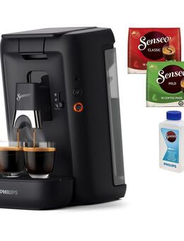 Philips Senseo Kaffeepadmaschine Maestro CSA260/60, mit drei Kaffee-Einstellungen, aus 80% rec. Plastik, Memo-Funktion, inkl. Gratis-Zugabe, Wert 14€ UVP