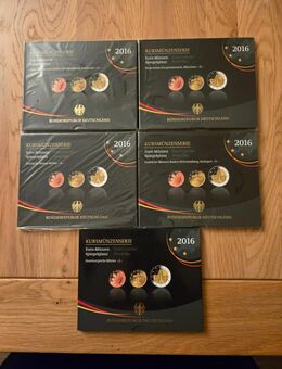 Euro Kursmünzensets 2015 bis 2019 - Norderstedt
