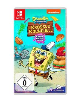 SpongeBob: Krosses Kochduell (Download Code in a Box) Nintendo Switch, Downloadcode in Box
