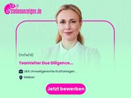 Teamleiter Due Diligence (m/w/d) - Meißen