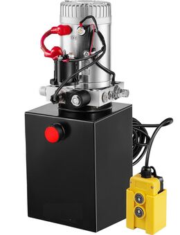 AGGREGAT mit FERNBEDIENUNG 10l Hydraulikaggregat Hydraulikpumpe 12V Volt Lkw Kipper Anhänger Hydraulik Auto Funk Kipper Set - Wuppertal