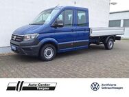 VW Crafter, 2.0 TDI Pritsche 35 DOKA lang RWD, Jahr 2019 - Torgau