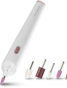 Medisana Maniküre-Pediküre-Set MP 900, 5-tlg., 5 Aufsätze, für Nägel, Nagelhaut und Hornhaut, batteriebetrieben